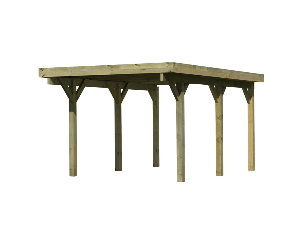 Karibu CLASSIC Einzel Carport 1