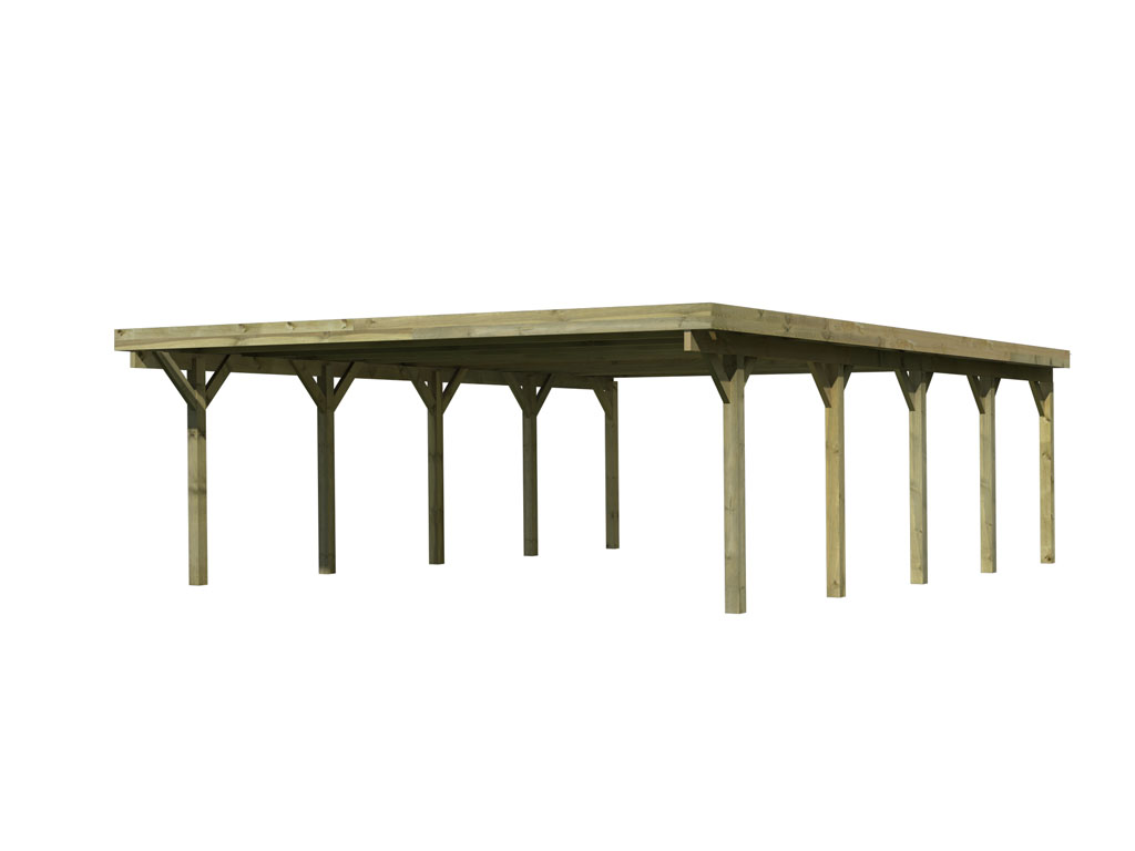 Karibu CLASSIC Doppel Carport 3