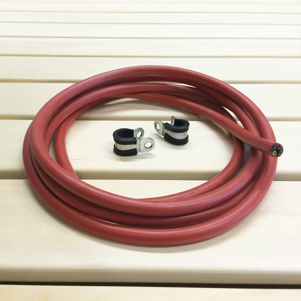 Silikonkabel siebenadrig 2,5 mm²