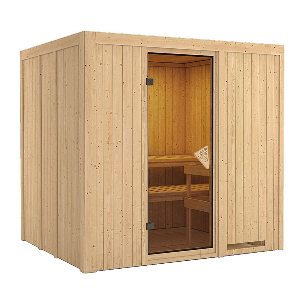 Karibu 68 mm System Sauna Sodin