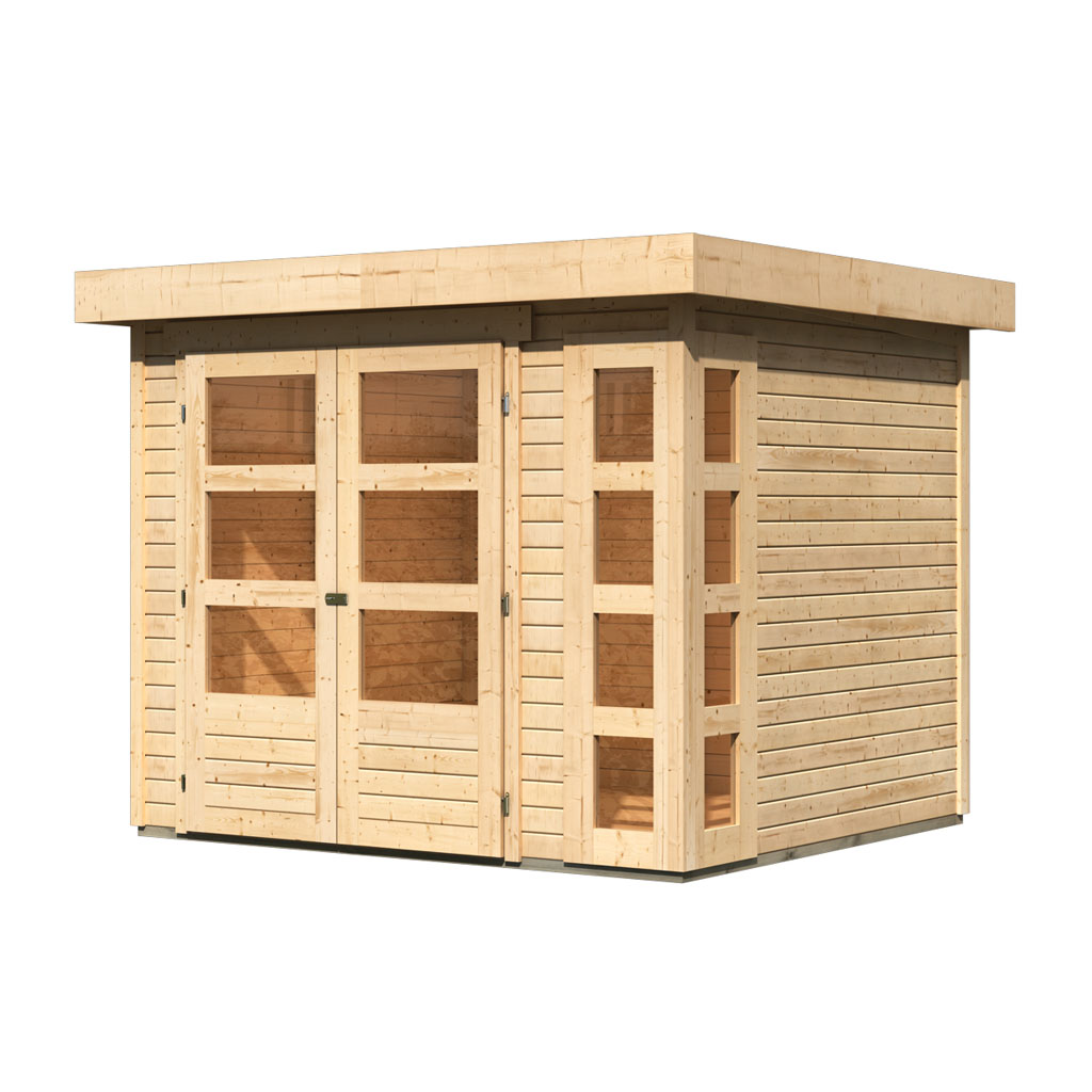 Karibu 19 mm Gartenhaus Kerko 3