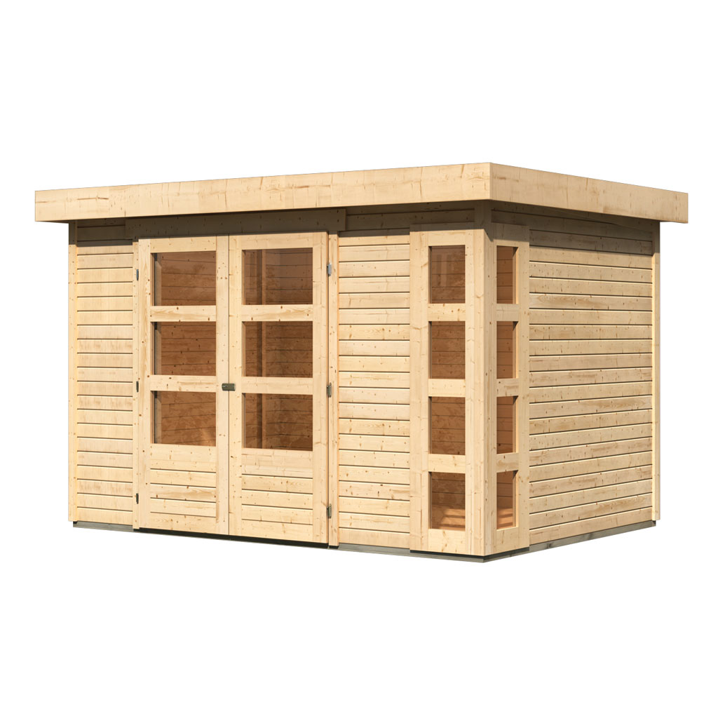 Karibu 19 mm Gartenhaus Kerko 4