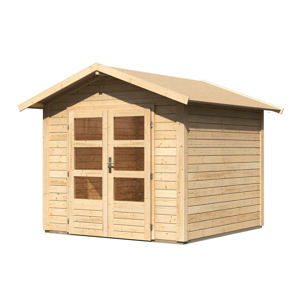 Karibu 28 mm Gartenhaus Talkau 4