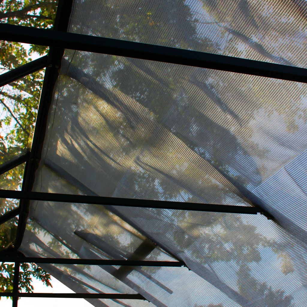 Vitavia Gewächshaus Schattiergewebe weiß 183 x 259 cm