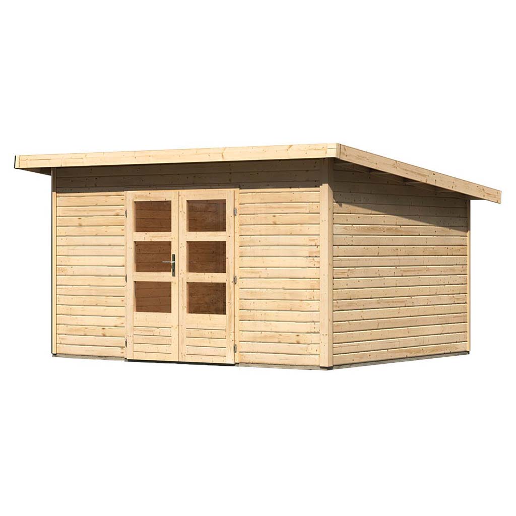 Karibu Pultdach Gartenhaus Northeim 4