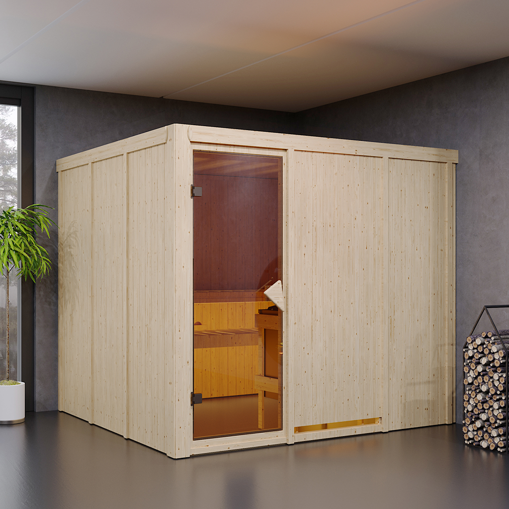 Karibu 68 mm System Sauna Gobin