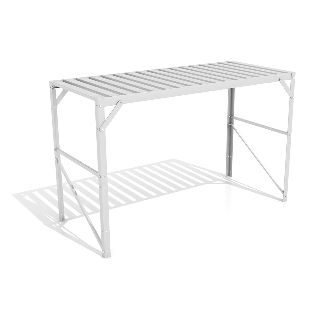 Vitavia Aluminium Tisch für Gewächshauser 1 Ablage