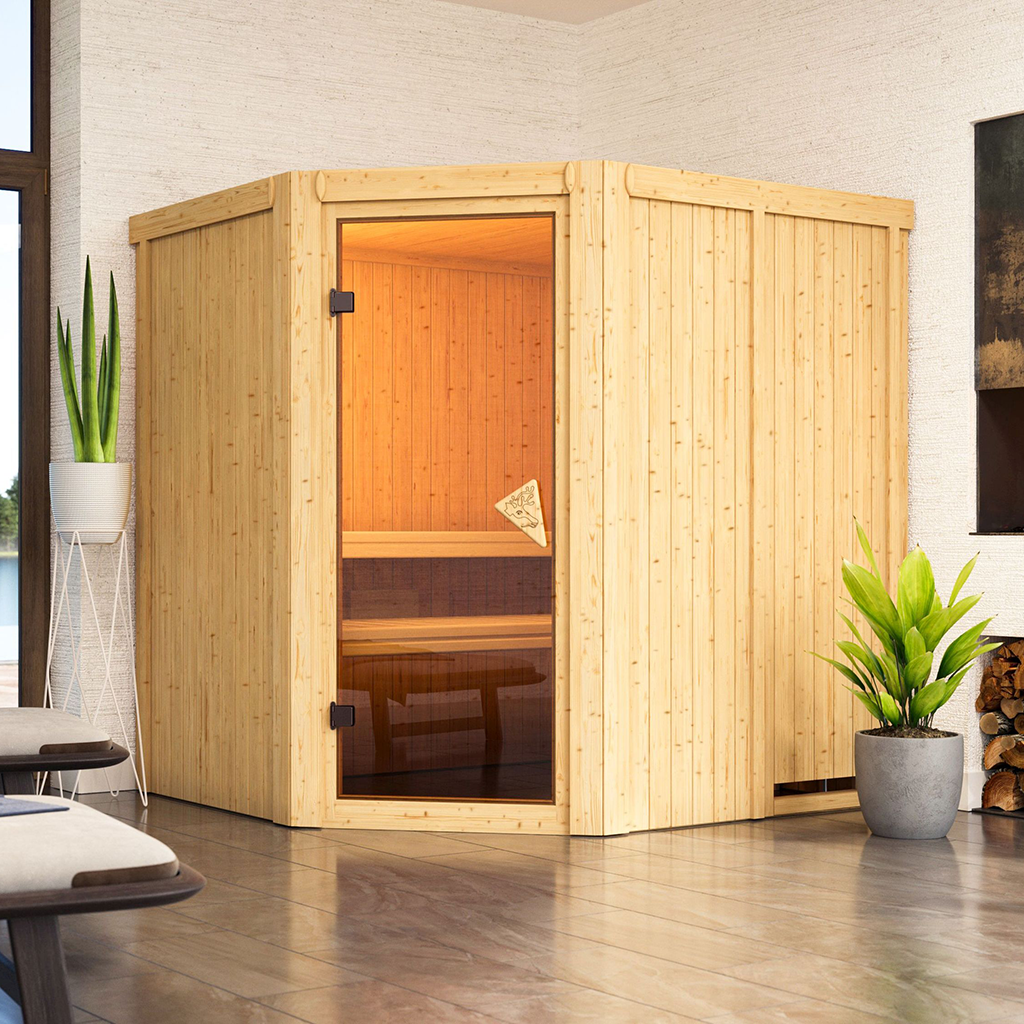 230 Volt Karibu System Sauna Lilja